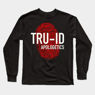 Tru-ID Apologetics (MAIN) Long Sleeve T-Shirt